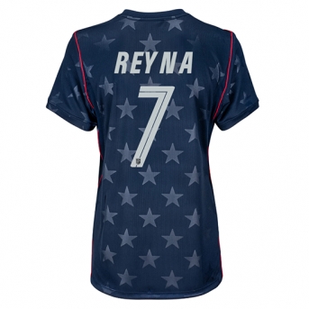 Billige Fotballdrakt Forente stater Giovanni Reyna #7 Replika Bortedrakt Dame VM 2026 Kortermet